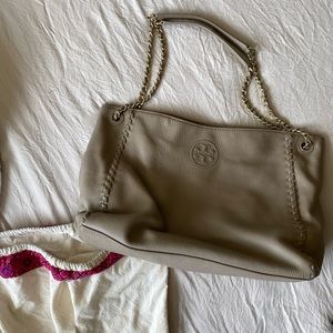 Grey Tory Burch purse